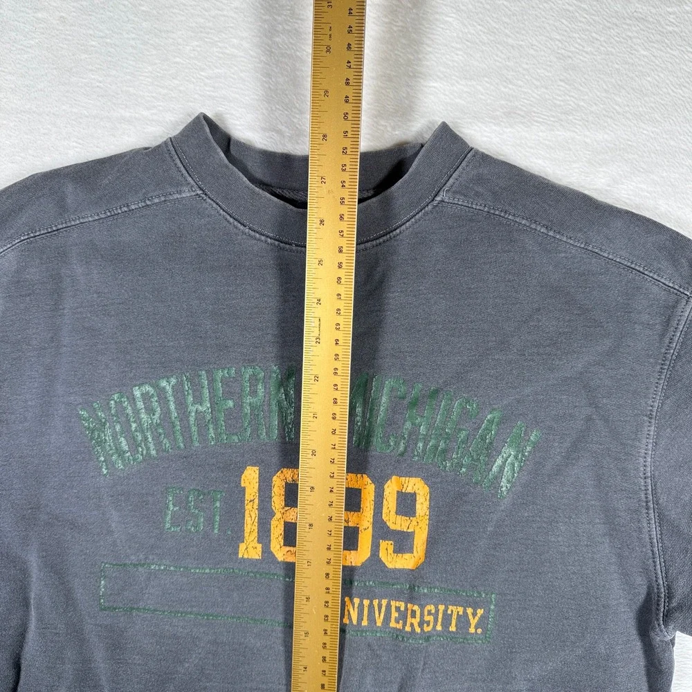 Champion Northern Michigan University 1899 Crewneck Sweatshirt Gray Mens Medium - Picture 6 of 7